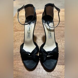 Jimmy Choo classic satin pumps. Original box. Well taken care  of. Gorgeous!